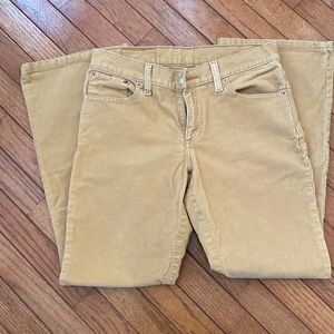 Levi Tan Corduroy pants, size 30x30, EUC